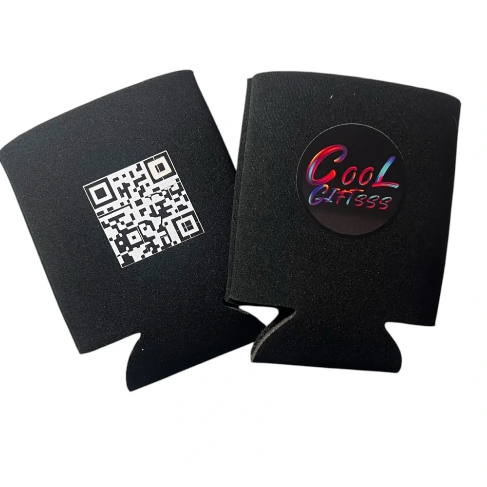 20 Foam Can Cooler Koozie any color add QR code personalized customer gifts